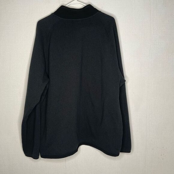 The North Face Fleece Sweater Mens XXL Gray Quarter Zip‎ Sherpa Lined Pullover - Picture 10 of 12